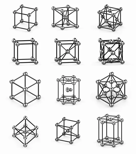 Crystal lattice — Stock Photo, Image