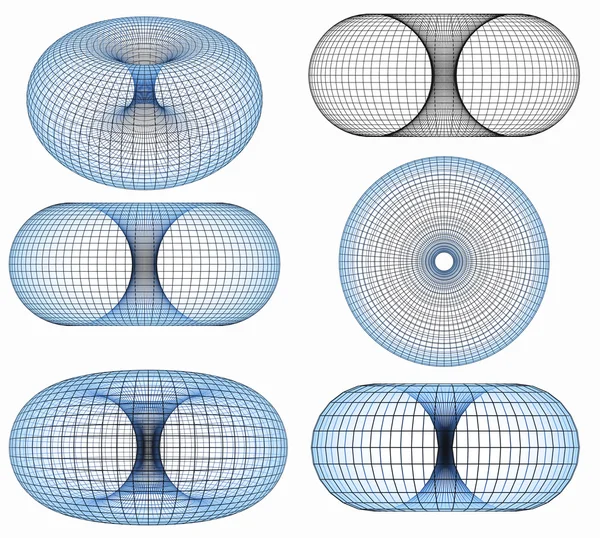 Torus 3d — Zdjęcie stockowe