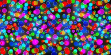 çok renkli bulanıklık ışıklar