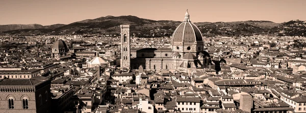 Florens Panorama i Toscana, Italien — Stockfoto