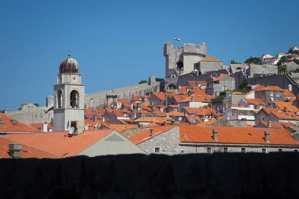Gamla stan i Dubrovnik Stockfoto