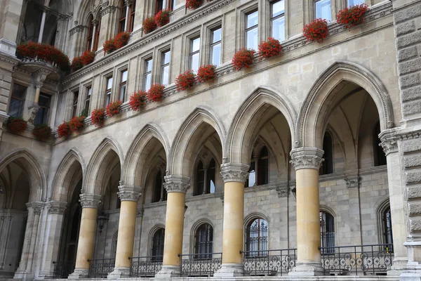 Vue de Wien Rathaus en Autriche — Photo