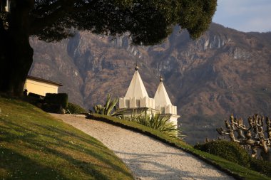 Villa balbianello üzerinde lake como, İtalya