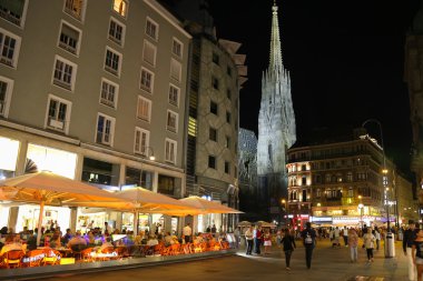 Graben Viyana'da sokak