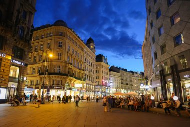 Graben Viyana'da sokak