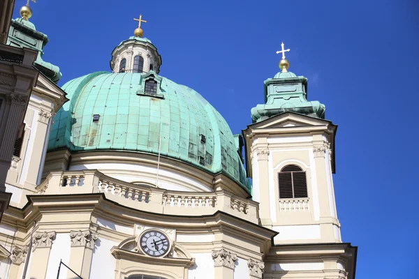 Peterskirche (Igreja de St. Peters) em Viena, Áustria . — Fotografia de Stock