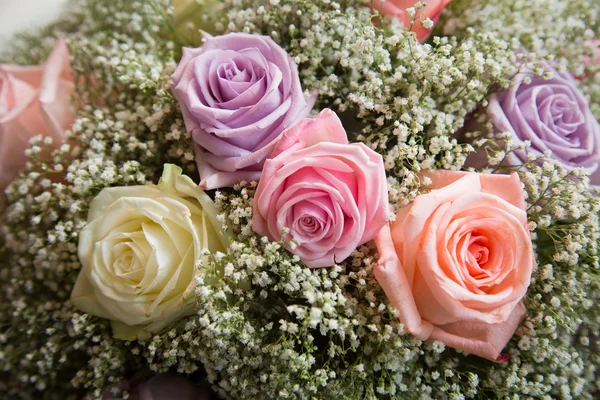 Flores de mesa de casamento — Fotografia de Stock