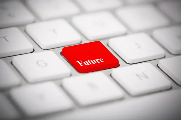 The word "FUTURE" written on keyboard. — Stock Photo, Image