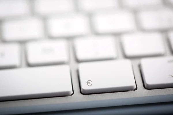 The word "EURO" written on keyboard — Stock Photo, Image