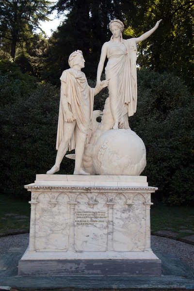 Statue, Villa Melzi, Lac de Côme — Photo