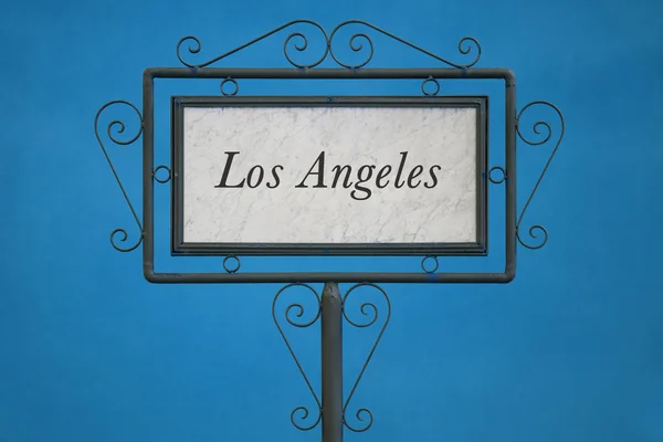 Los Angeles na szyld — Zdjęcie stockowe