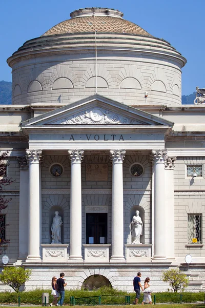 Volta tempel in como, italien — Stockfoto