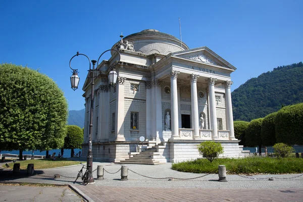 Volta Temple in Como, Italy — Stock Photo, Image