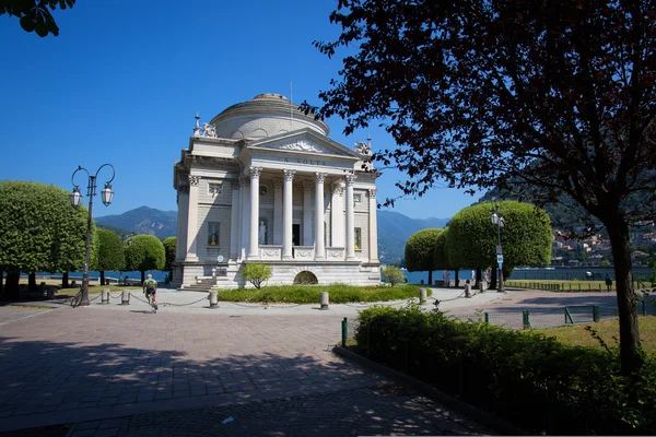 Templo de Volta em Como, Italia — Fotografia de Stock