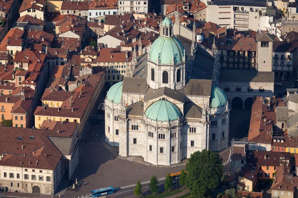 Como Cathedral on Lake Como — Stock Photo, Image