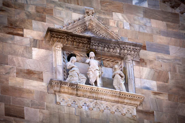 Catedral de Como en el Lago de Como — Foto de Stock