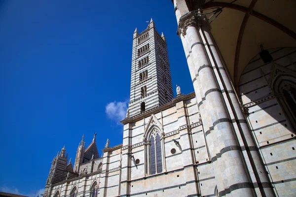 Catedral de Siena en Toscana — Foto de Stock