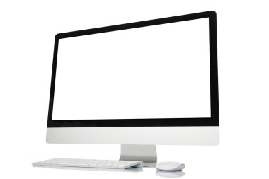 bilgisayar ekranı izole 