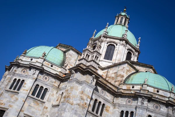 Como Cathedral on Lake Como — Stock Photo, Image