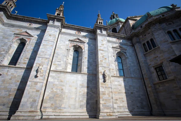 Como Cathedral on Lake Como — Stock Photo, Image