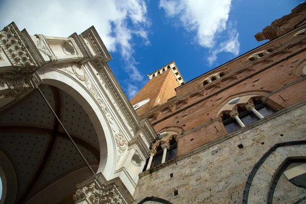 Piazza del Campo in Siena — Stock Photo, Image