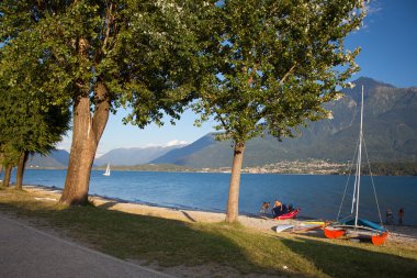 Domaso yaz aylarında