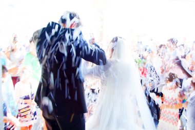 Yeni evli genç Çift