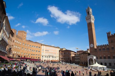 Campo Meydanı Siena, İtalya
