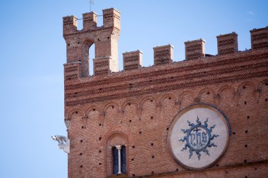 Siena 'daki Palazzo Pubblico' da