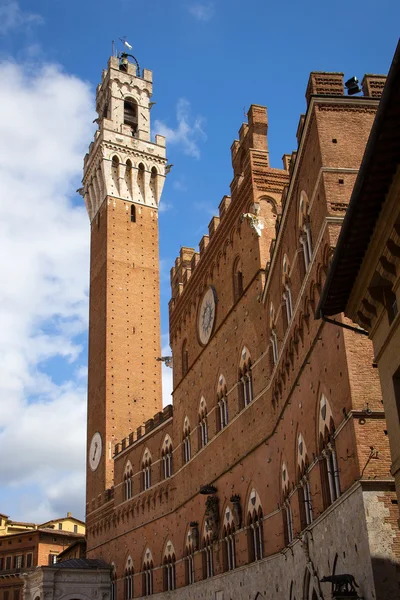 Náměstí Campo Siena, Itálie — Stock fotografie