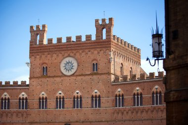 Siena 'daki Palazzo Pubblico' da