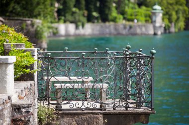 Villa Monastero, Lake Como, İtalya 