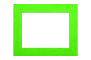 Renkli ahşap çerçeve 