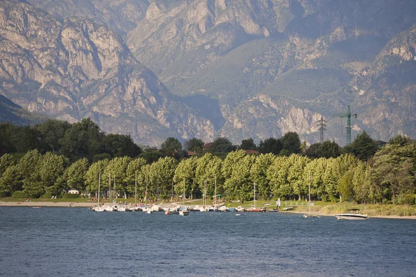 Comer See an einem Sommertag — Stockfoto