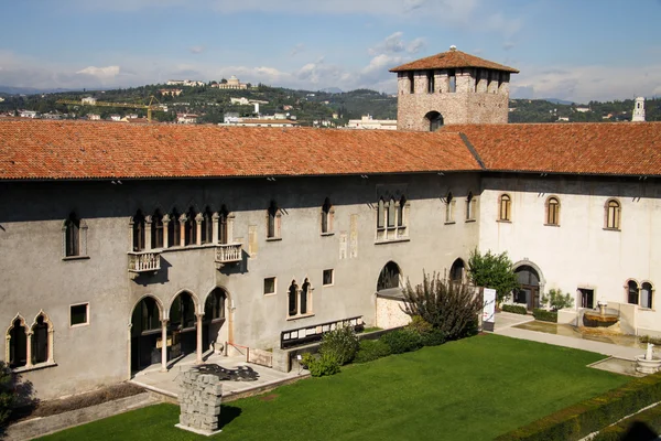 Castelvecchio in Verona, Italy — Stock Photo, Image