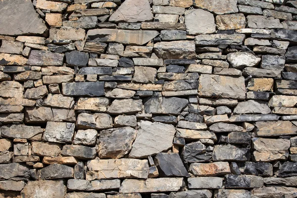 Rustikale Mauer in einem alten Bau — Stockfoto