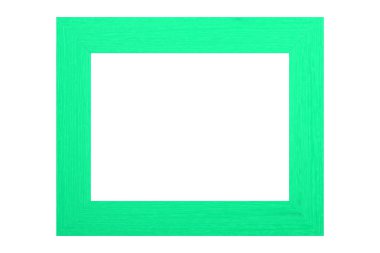 Renkli ahşap çerçeve 