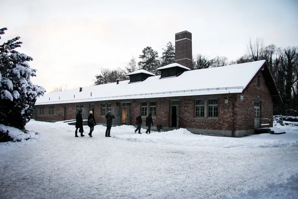 Dachau koncentrationsläger memorial — Stockfoto