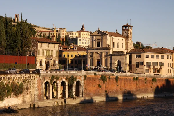 Panoramautsikt över verona, Italien — Stockfoto