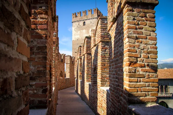 Castelvecchio en Verona, Italia — Foto de Stock