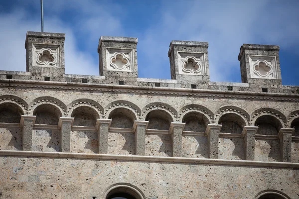 Piazza Salimbeni en Siena —  Fotos de Stock