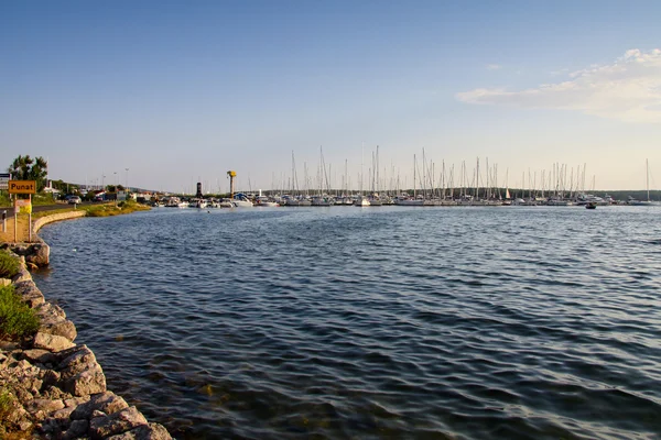 Punat auf der Insel Krk, Kroatien — Stockfoto