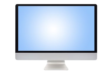 bilgisayar ekranı izole 