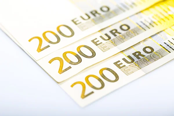ユーロ紙幣のクローズ アップ — ストック写真