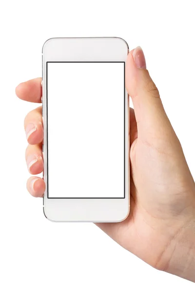 Strony i smartphone na białym tle Obrazy Stockowe bez tantiem