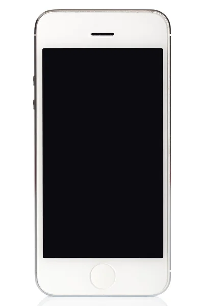 Smartphone blanco aislado — Foto de Stock