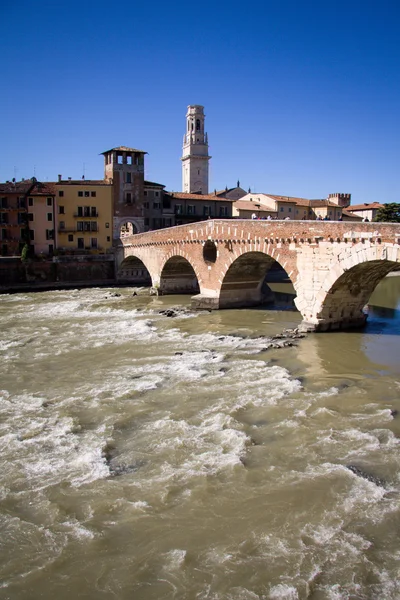 Panoramic View of Verona, Italy — Stock Photo, Image