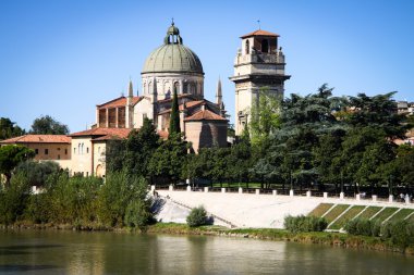 panoramik bir Verona, İtalya