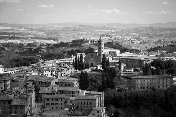 Zicht op Siena, Toscane, Italië — Stockfoto