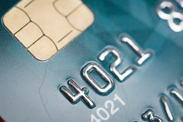 Close up of credit card — Stock Photo, Image